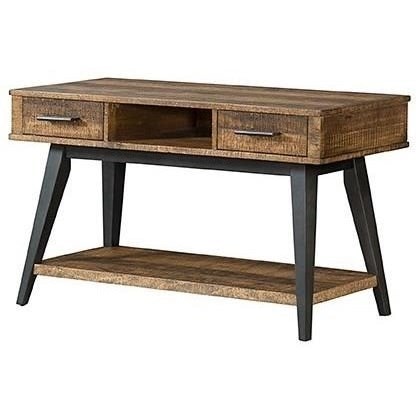 urban rustic furniture industrial intercon urban rustic drawer sofa table with shelf and cubby urban rustic furniture industrial intercon urban rustic drawer sofa table with shelf and cubby